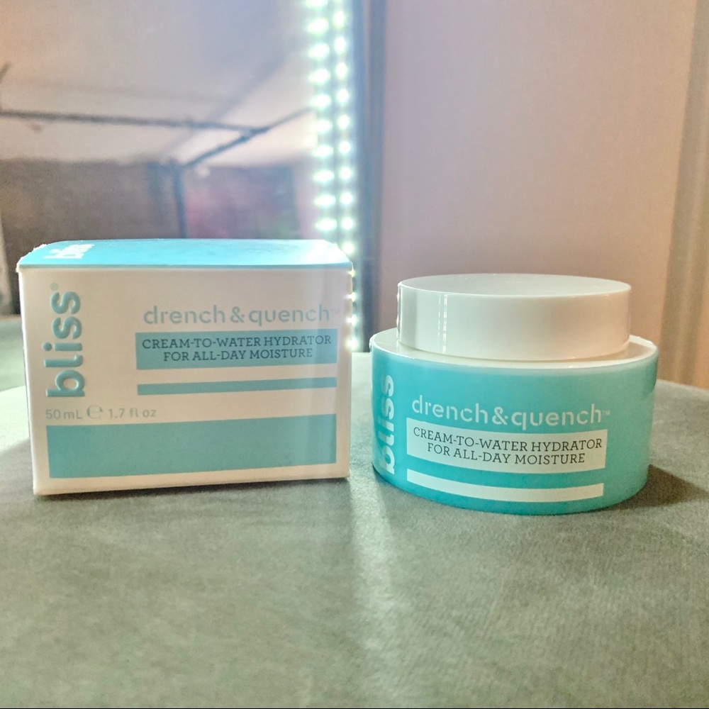 💦 Bliss drench & quench moisturizer